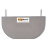 Martinetto piatto semi-rectangular ad alta deformabilità Dim. 620 x 260 x 4 mm. Lamiera 1,2 mm.